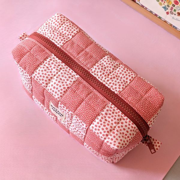 Patchwork Cosmetic Pouch Kamila