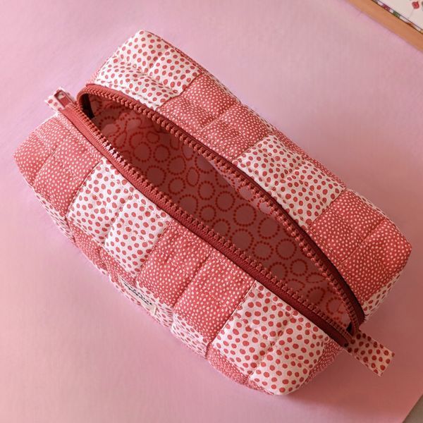 Patchwork Cosmetic Pouch Kamila