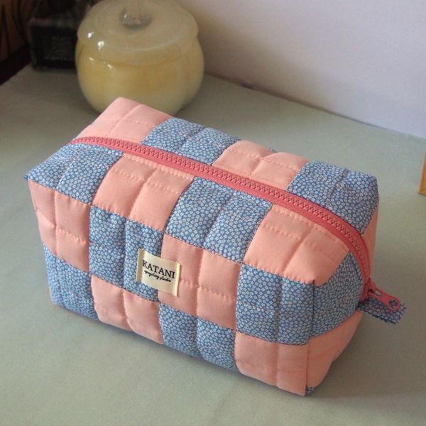 Patchwork Cosmetic Pouch Sigrid