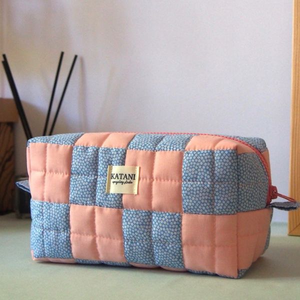 Patchwork Cosmetic Pouch Sigrid