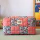 Patchwork Cosmetic Pouch Scarlet