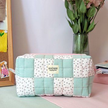 Patchwork Cosmetic Pouch Selena