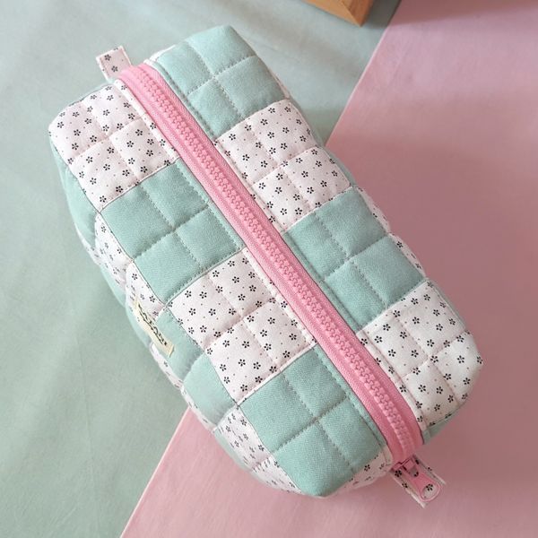 Patchwork Cosmetic Pouch Selena