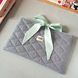 Book sleeve with mint ties Philippa